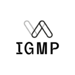 Logo IGMP, identité d'entreprise pour un maître d'œuvre, créée par Studio créative by Adeline