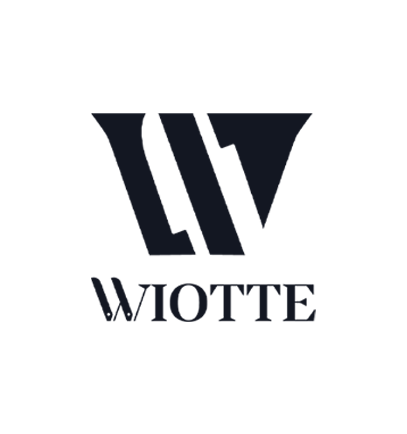 Logo Wiotte, identité visuelle boucherie-charcuterie-traiteur Amiens, créée par Studio créative by Adeline
